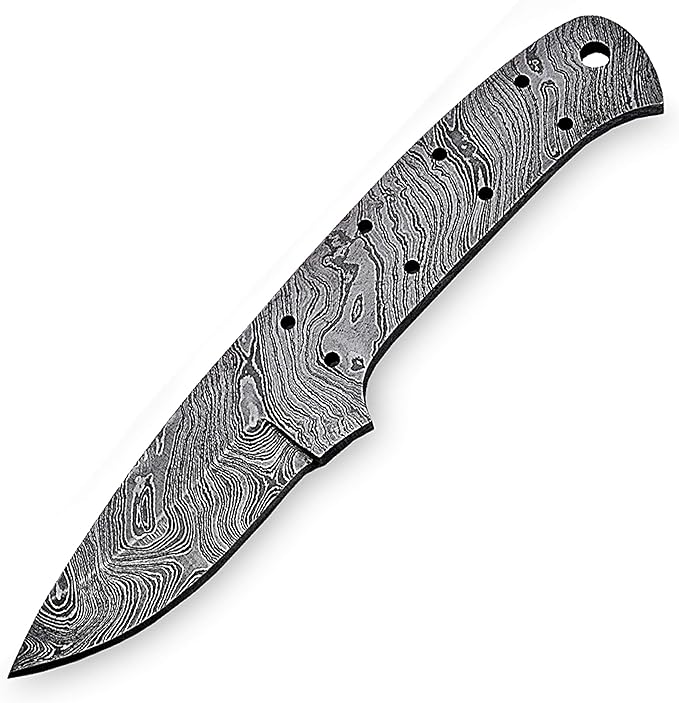 canusa 手工锻造大马士革钢坯刀片 6.5 英寸(约 16.